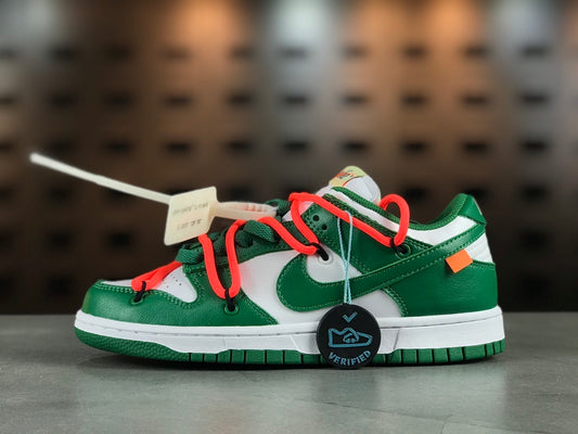 Off-White x SB Dunk Green